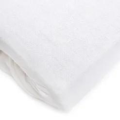 HOMLA Przescieradlo Claire Jersey Biale 160X200 Cm Bialy New