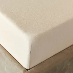 HOMLA Przescieradlo Claire Jersey Bezowe 90X200 Cm Bezowy Outlet