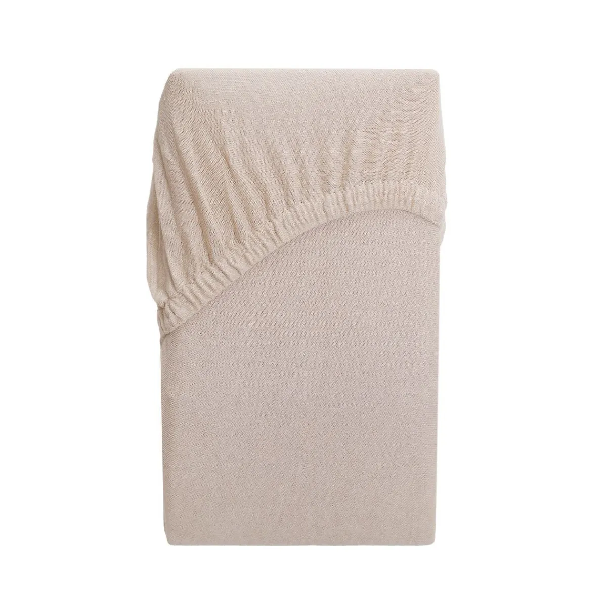 HOMLA Przescieradlo Claire Jersey Bezowe 140X200 Cm Bezowy Hot