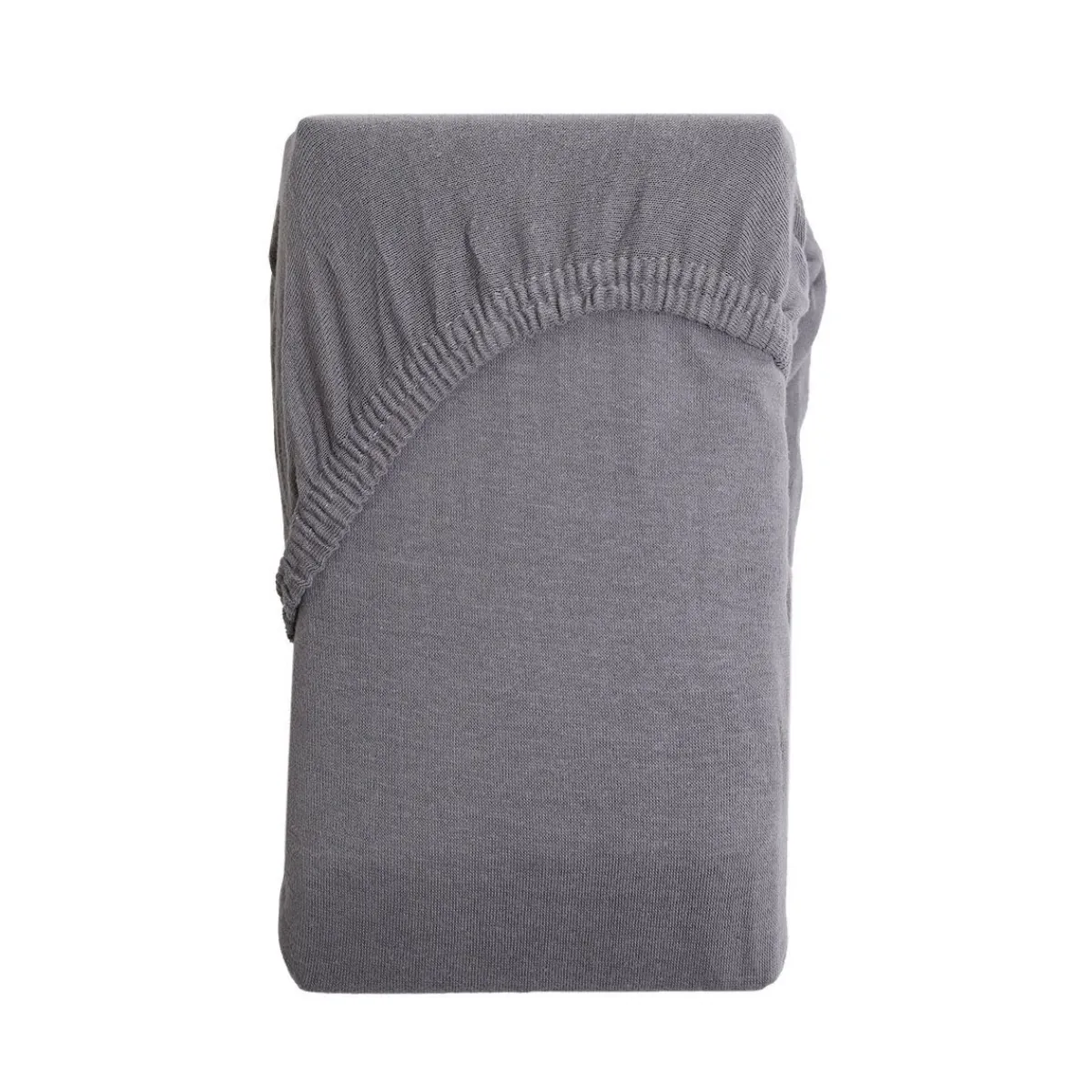 HOMLA Przescieradlo Claire Jersey Szare 90X200 Cm Szary Hot