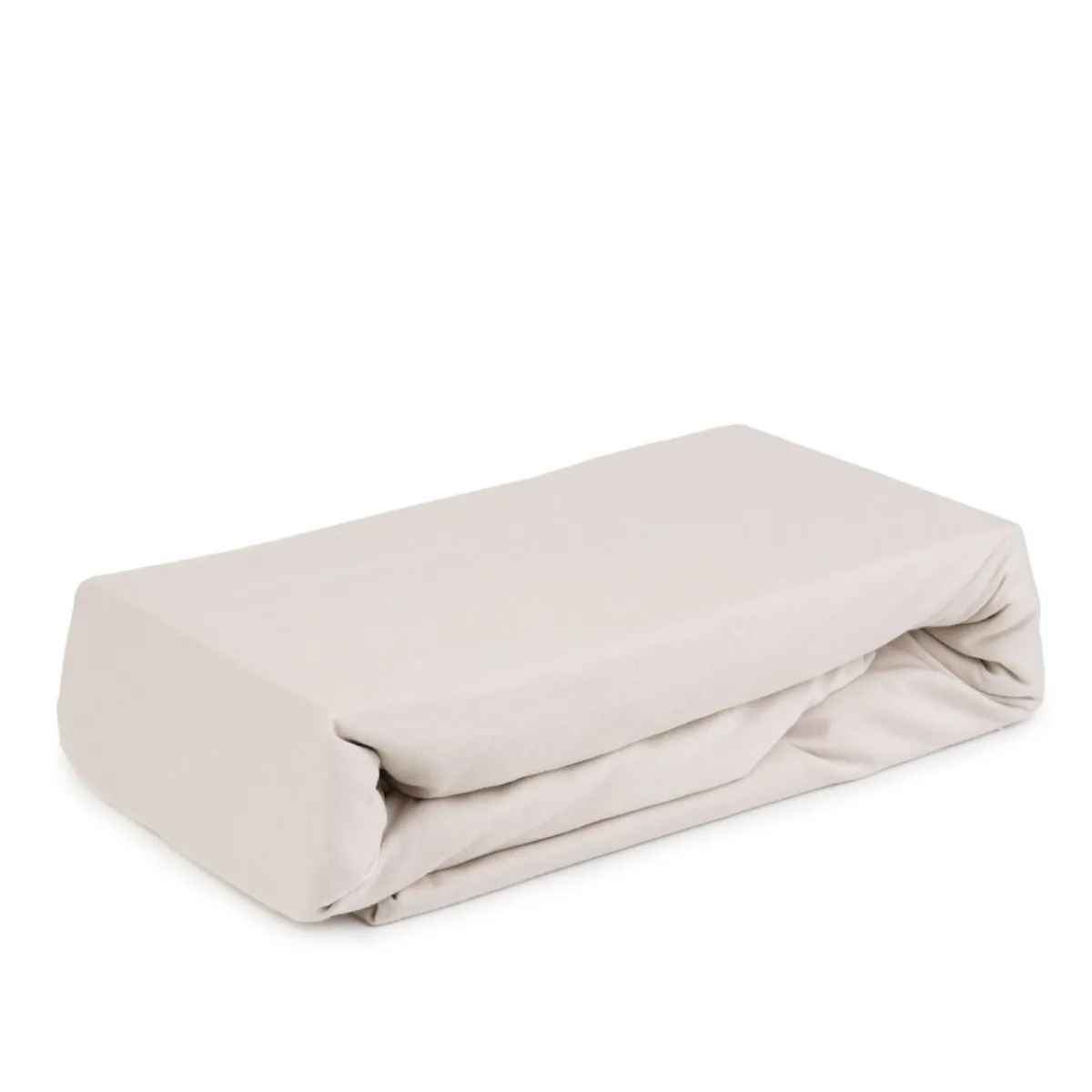 HOMLA Przescieradlo Claire Jersey Bezowe 160X200 Cm Bezowy