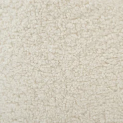 HOMLA Pufa Alda Bezowa W Tkaninie Teddy 50X40X44 Cm Bezowy Clearance