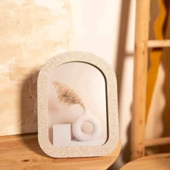 HOMLA Ramka Na Zdjecie Anga Polokragla Z Imitacji Betonu 13X18 Cm Discount