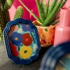 HOMLA Ramka Na Zdjecie Floral Aura Granatowa 13X18 Cm Hot