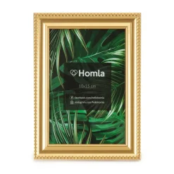 HOMLA Ramka Na Zdjecie Lens Zlota 10X15 Cm Zloty Sale