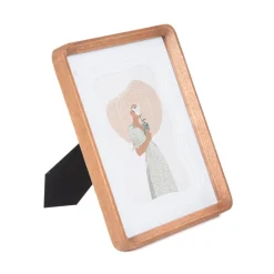 HOMLA Ramka Na Zdjecie Sali Drewniana Z Paspartu 20X25 Cm Sale