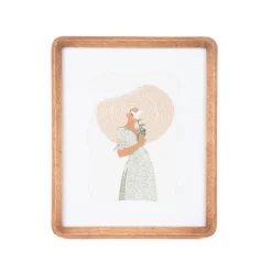 HOMLA Ramka Na Zdjecie Sali Drewniana Z Paspartu 20X25 Cm Sale