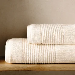 HOMLA Ręcznik Naltio W Paski 70X130 Cm Ecru Discount