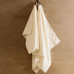 HOMLA Ręcznik Naltio W Paski 50X90 Cm Ecru Clearance
