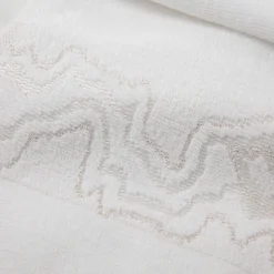 HOMLA Ręcznik Rines Z Paskami Lureksowymi 70X130Cm Bialy Discount