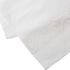 HOMLA Ręcznik Rines Z Paskami Lureksowymi 70X130Cm Bialy Discount