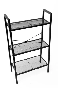 HOMLA Regal Malmi Metalowy 60X35X101,5 Cm Czarny Discount