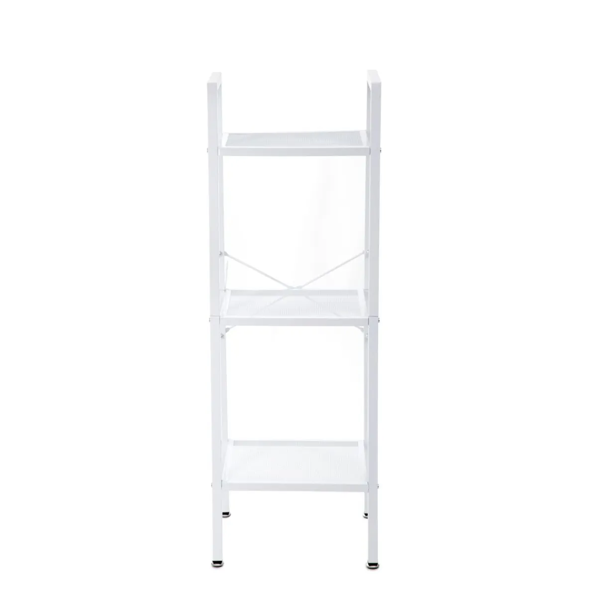 HOMLA Regal Malmi Metalowy 35X35X101,5 Cm Bialy Outlet