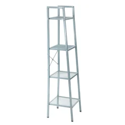HOMLA Regal Malmi Metalowy 35X35X135 Cm Szary Clearance