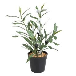 HOMLA Roslina Sztuczna Semela Krzak Oliwny 35 Cm Clearance