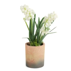 HOMLA Roslina W Donicy Convallis Konwalie 15X15X30 Cm Bialy Best