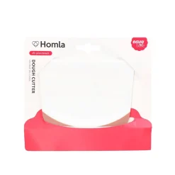 HOMLA Skrobak Easy Bake Do Ciasta 12X10 Cm Bialy New