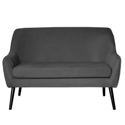 HOMLA Sofa Ella W Tkaninie Ciemnoszara 122X70X84 Cm Szary Online