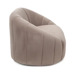 HOMLA Sofa Nottuna Sofa 2-Osobowa Welurowa 127X82X81.5 Cm New