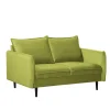 HOMLA Sofa Rugg Musztardowa 149X86X91Cm Musztardowy