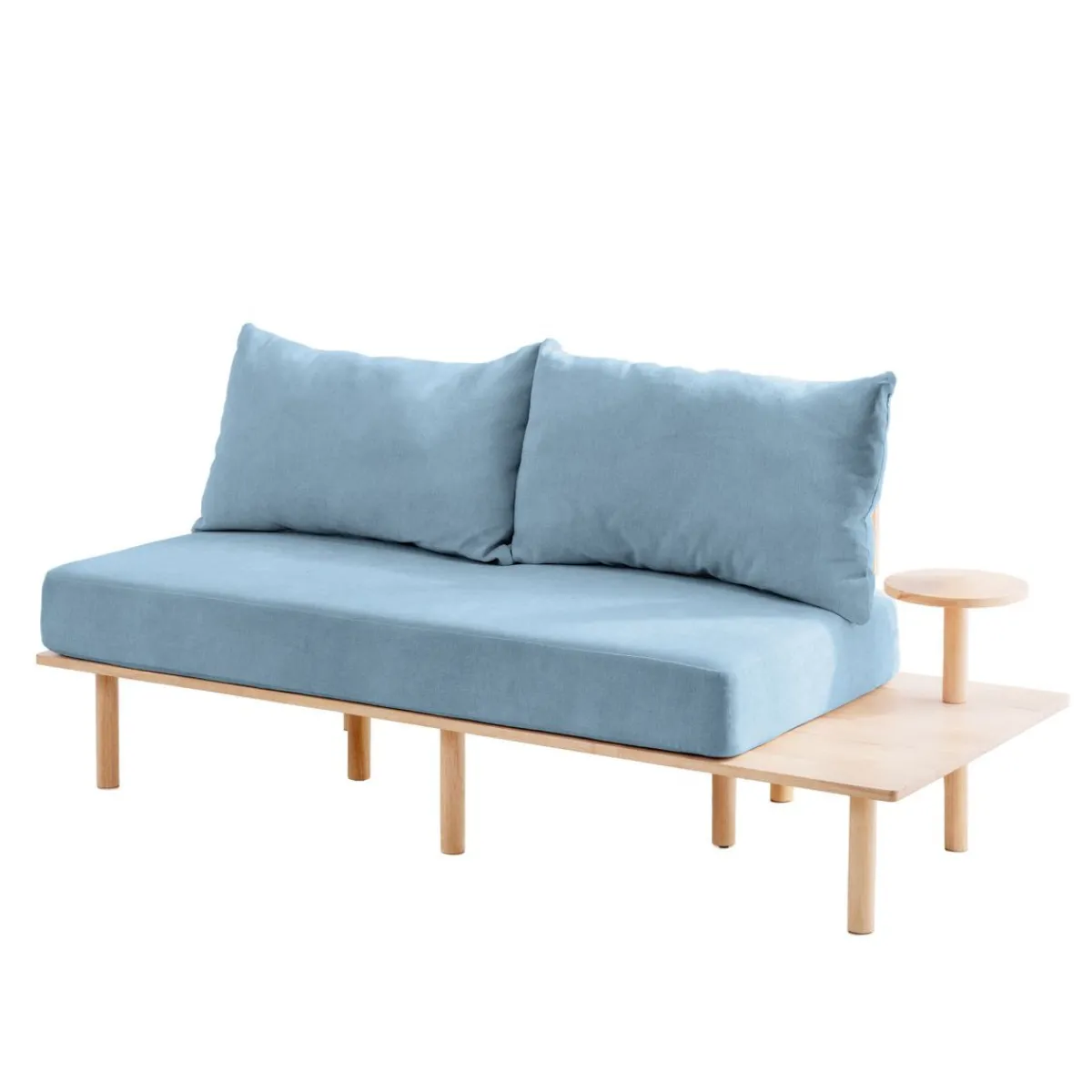 HOMLA Sofa Seri Modulowa Niebieska 60X74X86 Cm Discount