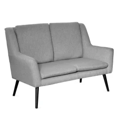 HOMLA Sofa Sophie W Tkaninie Jasnoszara 130X75X93 Cm Szary Hot