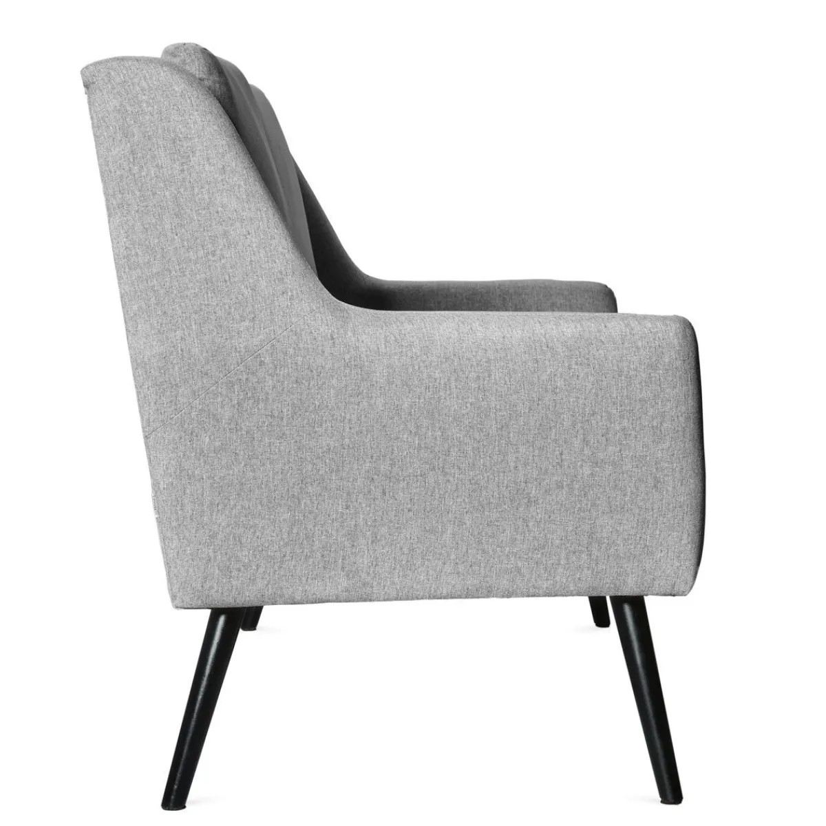 HOMLA Sofa Sophie W Tkaninie Jasnoszara 130X75X93 Cm Szary Hot