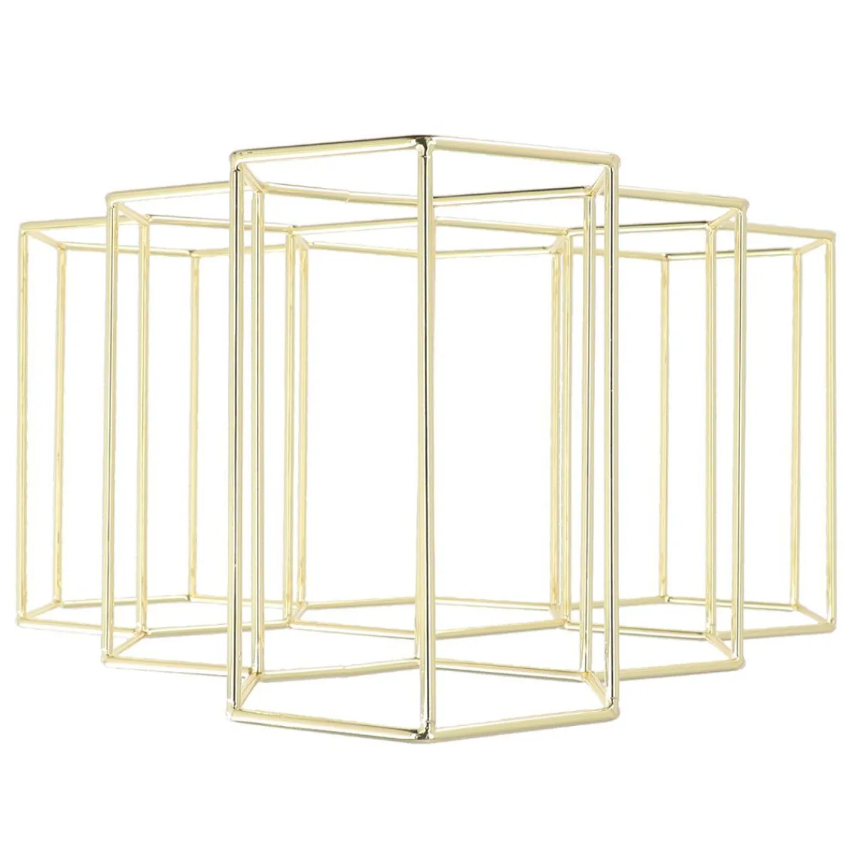 HOMLA Stojak Duncan Na Wino Metalowy 33X16X31 Cm Zloty Sale
