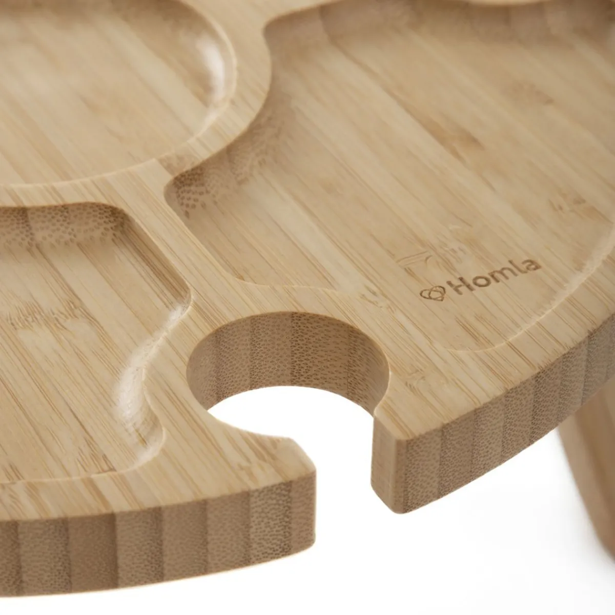 HOMLA Stolik Bambou Bambusowy 27,5X2Cm Best