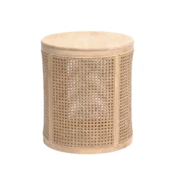 HOMLA Stolik Kawowy Kani Ratanowy 40X40X45 Cm Hot