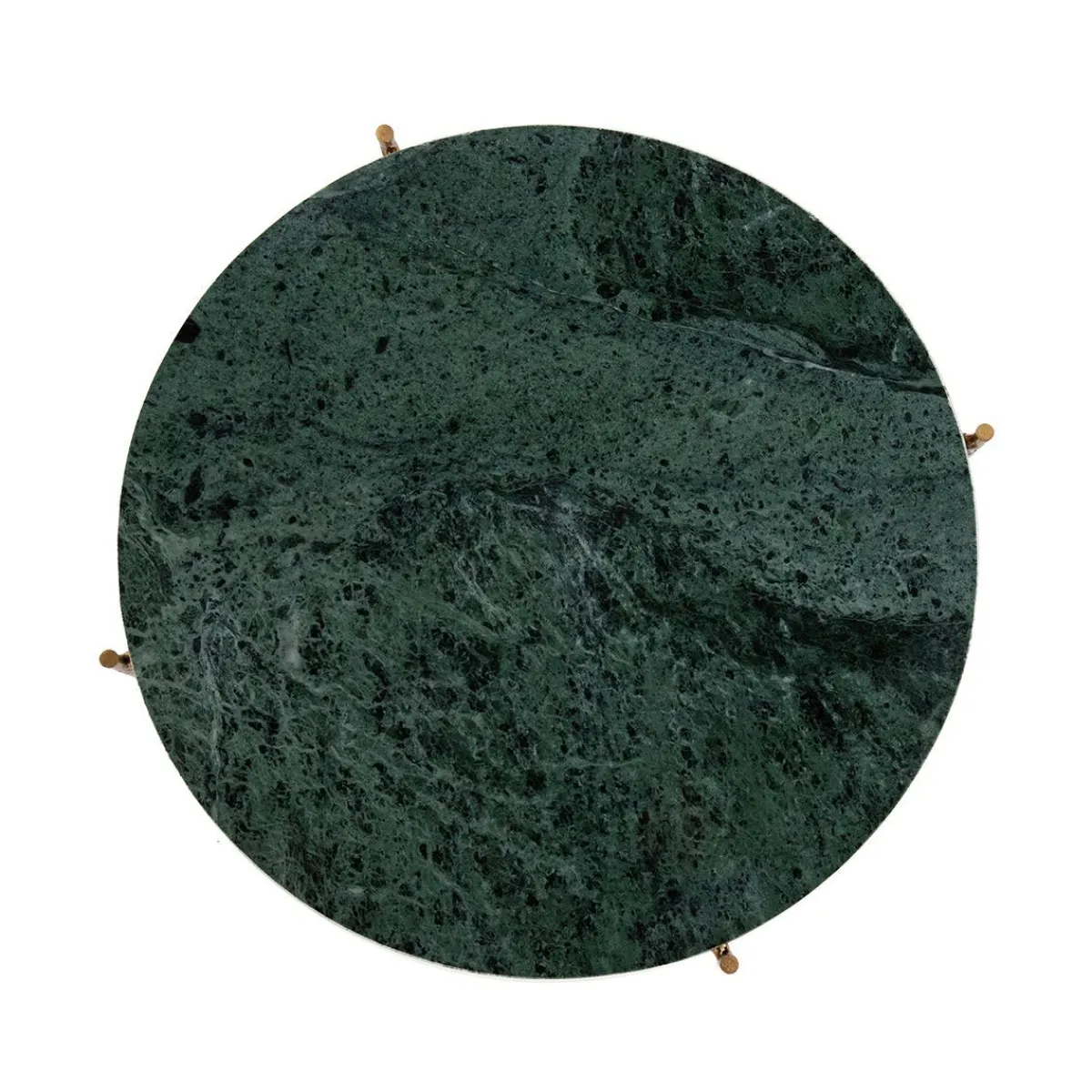 HOMLA Stolik Marble Z Naturalnego Marmuru 42X42X45 Cm Zielony New