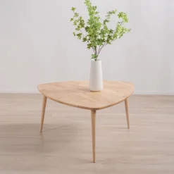 HOMLA Stolik Purnam Naturalny 90X90X45,5 Cm Clearance