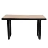 HOMLA Stol Nattmal Lite Drewno Akacji + Metal 160X80X76 Cm Clearance