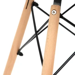 HOMLA Stol Tavolo Naturalny Z Bialym Blatem 80X72Cm Hot