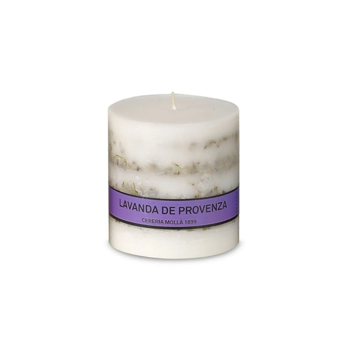 CERERIA MOLLA Swieca Asturias Provence Lavender 8X8 Cm 60 H Bialy Clearance