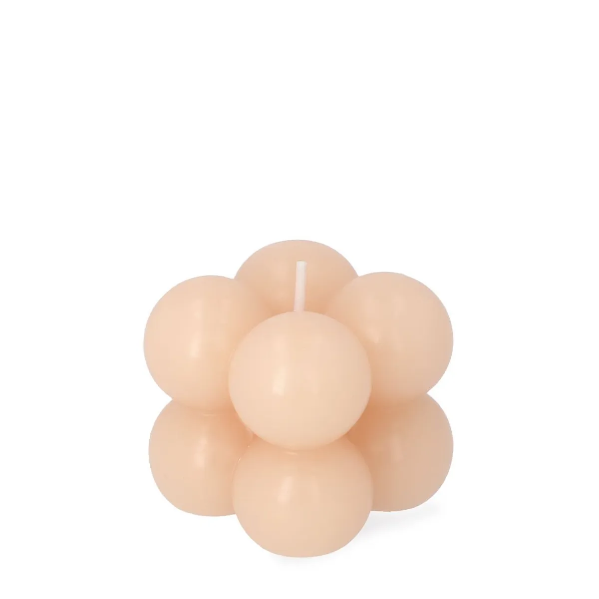HOMLA Swieca Bubble Jasnorozowa 6X6X6 Cm Rozowy Hot