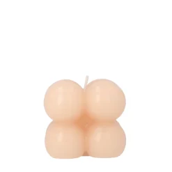 HOMLA Swieca Bubble Jasnorozowa 6X6X6 Cm Rozowy Hot