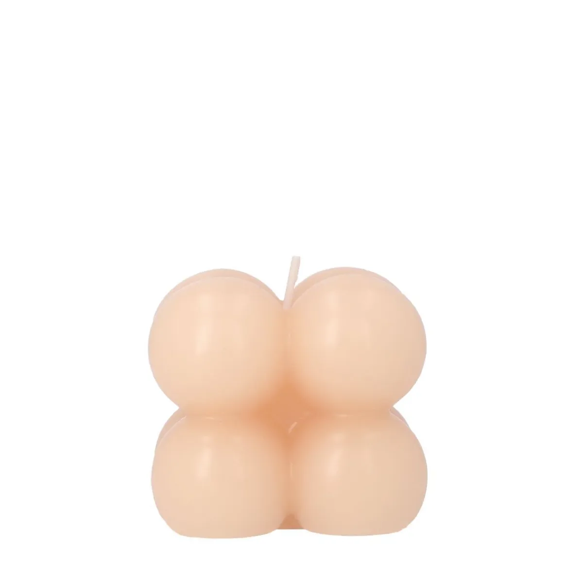 HOMLA Swieca Bubble Jasnorozowa 6X6X6 Cm Rozowy Hot