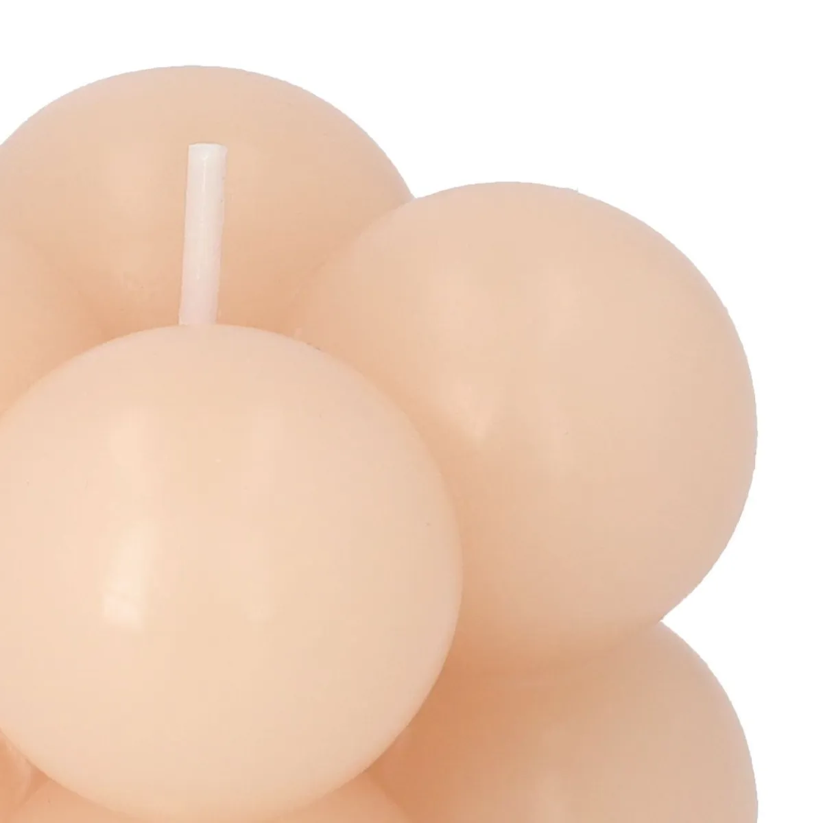 HOMLA Swieca Bubble Jasnorozowa 6X6X6 Cm Rozowy Hot