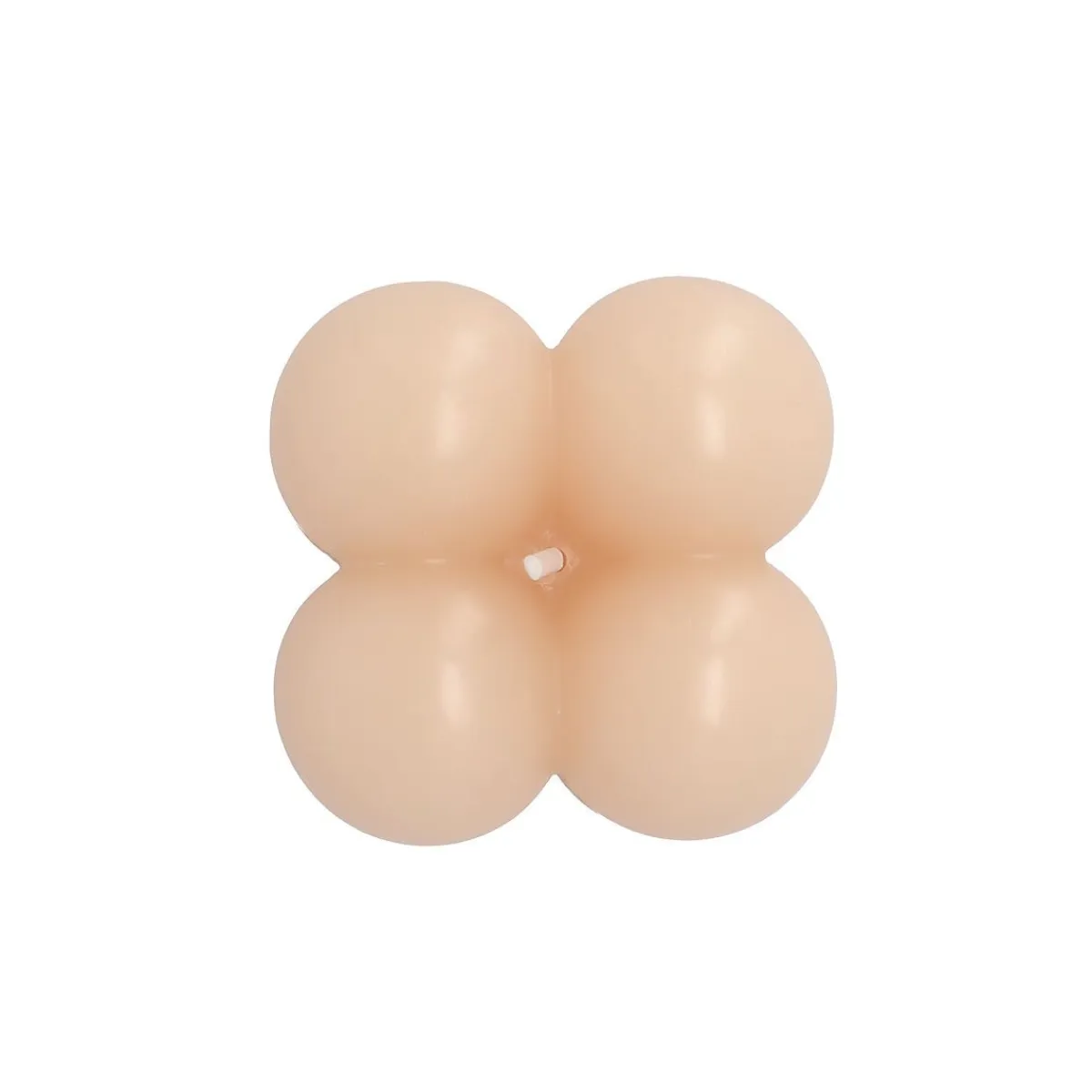 HOMLA Swieca Bubble Jasnorozowa 6X6X6 Cm Rozowy Hot