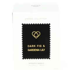 HOMLA Swieca Zapachowa Eternal Dark Fig & Gardenia Lily 230 G Czarny Outlet