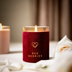 HOMLA Swieca Zapachowa Eternal Red Berries 230 G Bordowy New
