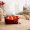 HOMLA Swieca Zapachowa Love'S Whisper Vanilla 950 G Czerwony New
