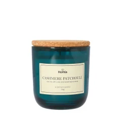HOMLA Swieca Zapachowa Verde Cashmere Patchouli 240 G Zielony