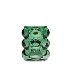 HOMLA Swiecznik Bubble 9X9,5 Cm Zielony Outlet