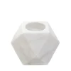 HOMLA Swiecznik Marble Z Bialego Marmuru 8 Cm Outlet