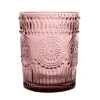 HOMLA Szklanka Barrel Wzorzysta Rozowa 0.30 Outlet