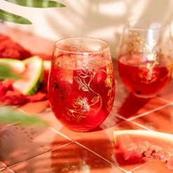 HOMLA Szklanka Rosella Rozowa 0,5 L Hot