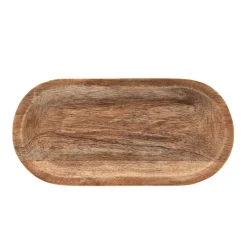 HOMLA Taca Dekoracyjna Acacia Z Drewna Akacjowego 25X12X2 Cm Naturalny Online