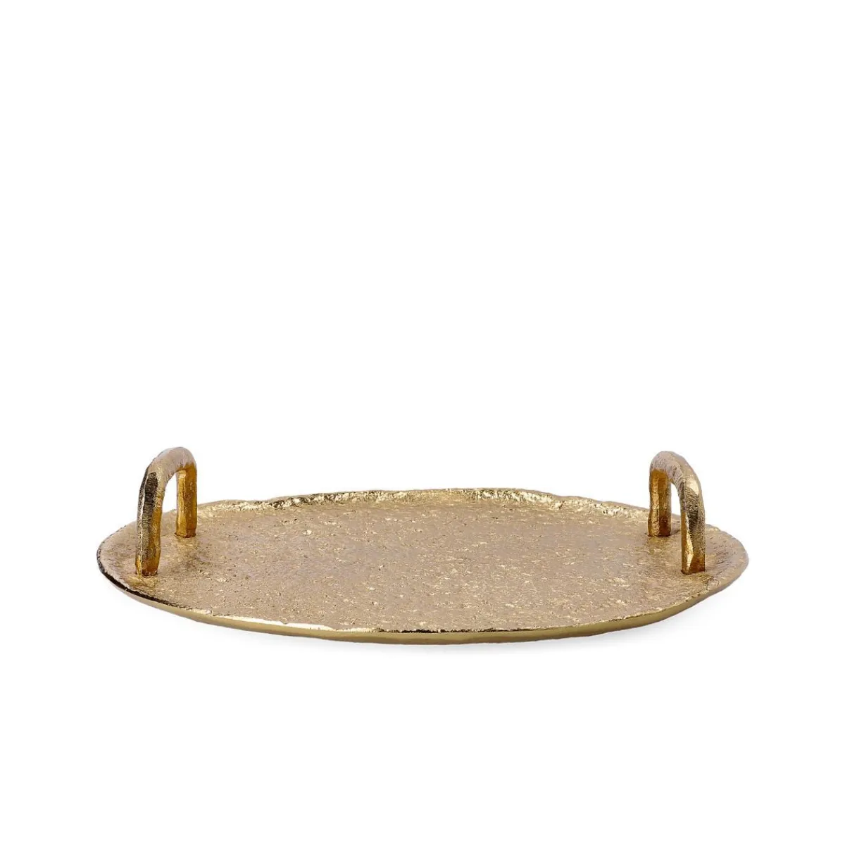 HOMLA Taca Girona Metalowa Zlota 26X5 Cm Zloty Sale